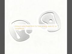 Entretoise de lamelle de soupape d'échappement pour compresseur de climatisation de voiture à énergie nouvelle