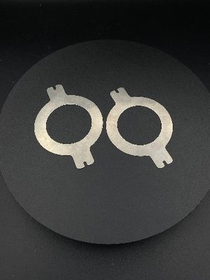 Traitement adapté aux besoins du client du plat de valve de services de fabrication de matériel d'acier inoxydable