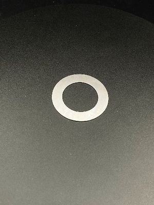 Certification ISO9001 standard de norme ANSI d'air de compresseur de valve argentée de plat