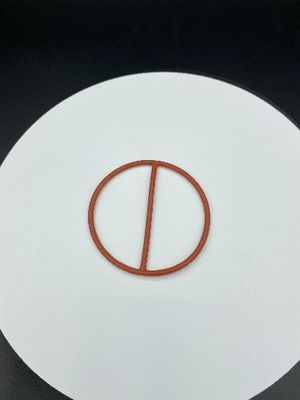 Haute pression adaptée aux besoins du client de Nbr O Ring Material 10MPa résistante