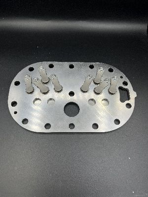 Plaque de soupape de compresseur originale en argent personnalisée