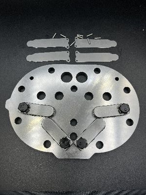 Épaisseur adaptée aux besoins du client de plat de valve de compresseur de plat de valve de roue de vallée