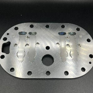 Plats adaptés aux besoins du client de valve pour le plat industriel de valve de compresseur d'applications