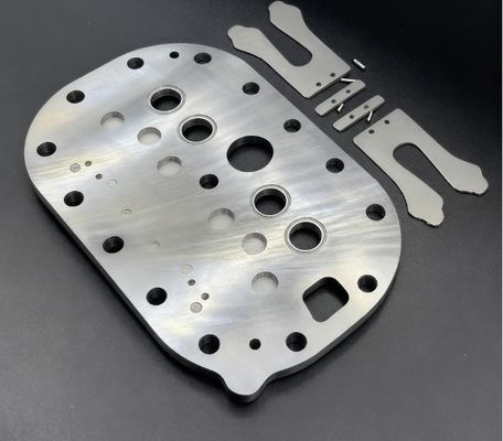 Plaque de soupape de roue en acier inoxydable industriel Plaque de soupape de compresseur